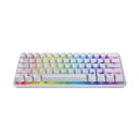 Razer Huntsman Mini Mercury Edition 60% Gaming Keyboard Linear Optical Red Switches & PBT Keycaps
