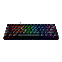 Razer Huntsman Mini Linear Optical Switches (Red) 60% Gaming Keyboard: Chroma RGB Lighting, Pbt Keycaps, Onboard Memory - Black