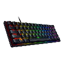 Razer Huntsman Mini Linear Optical Switches (Red) 60% Gaming Keyboard: Chroma RGB Lighting, Pbt Keycaps, Onboard Memory - Black