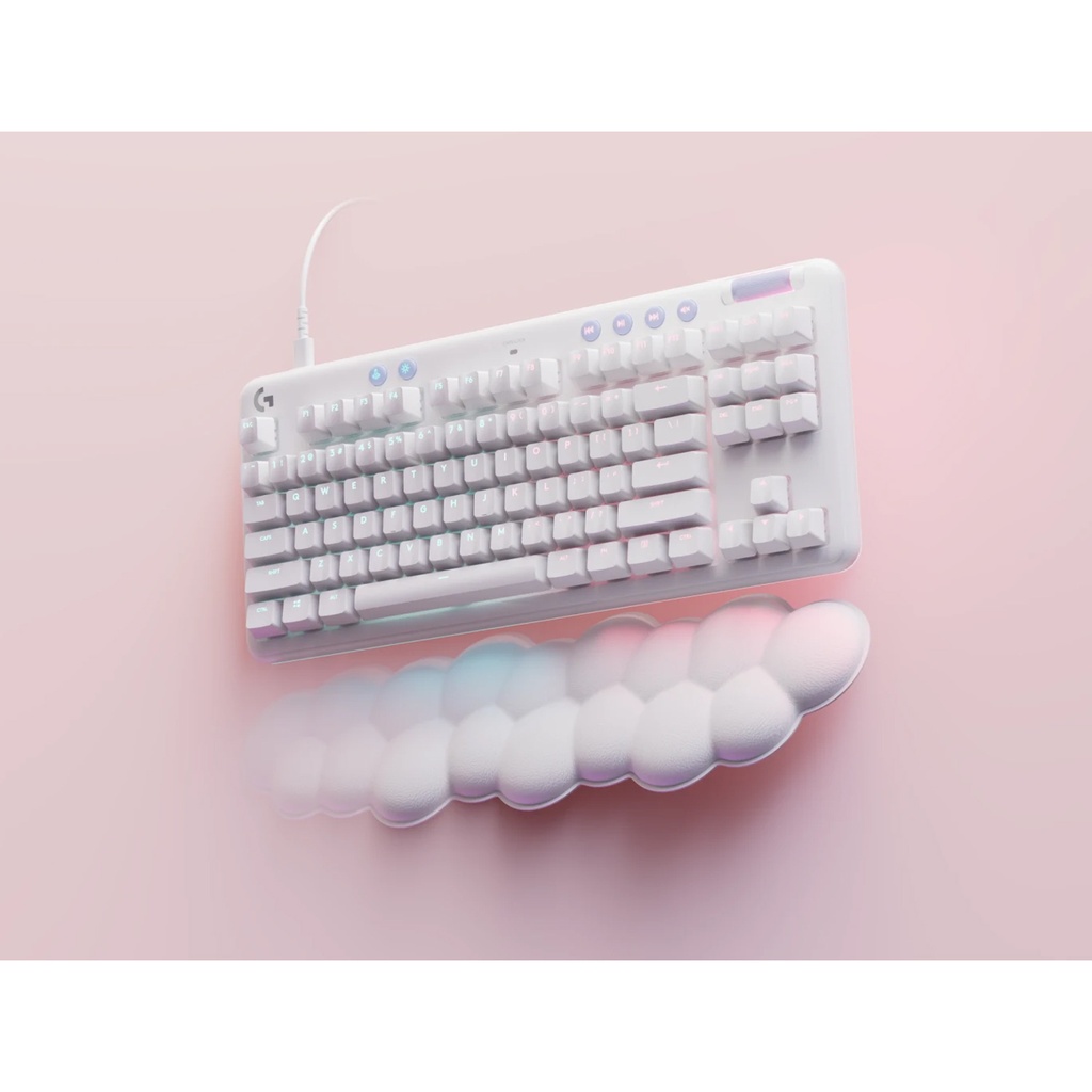 Logitech G713 TKL Tactile Mechanical Gaming Keyboard - Off White