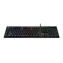 Logitech G815 Lightsync RGB Low-Profile GL Clicky Mechanical Gaming Keyboard