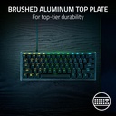 Razer Huntsman V3 Pro Mini 60% Gaming Keyboard: Analog Optical Switches, Rapid Trigger & Adjustable Actuation, Onboard Adjustments, Dual-Purpose Mod Keys - Black