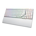 Asus X901 Rog Strix Scope II 96 Wireless Mechanical Gaming KeyBoard NX Snow Switch Refined Linear (Arabic) - White