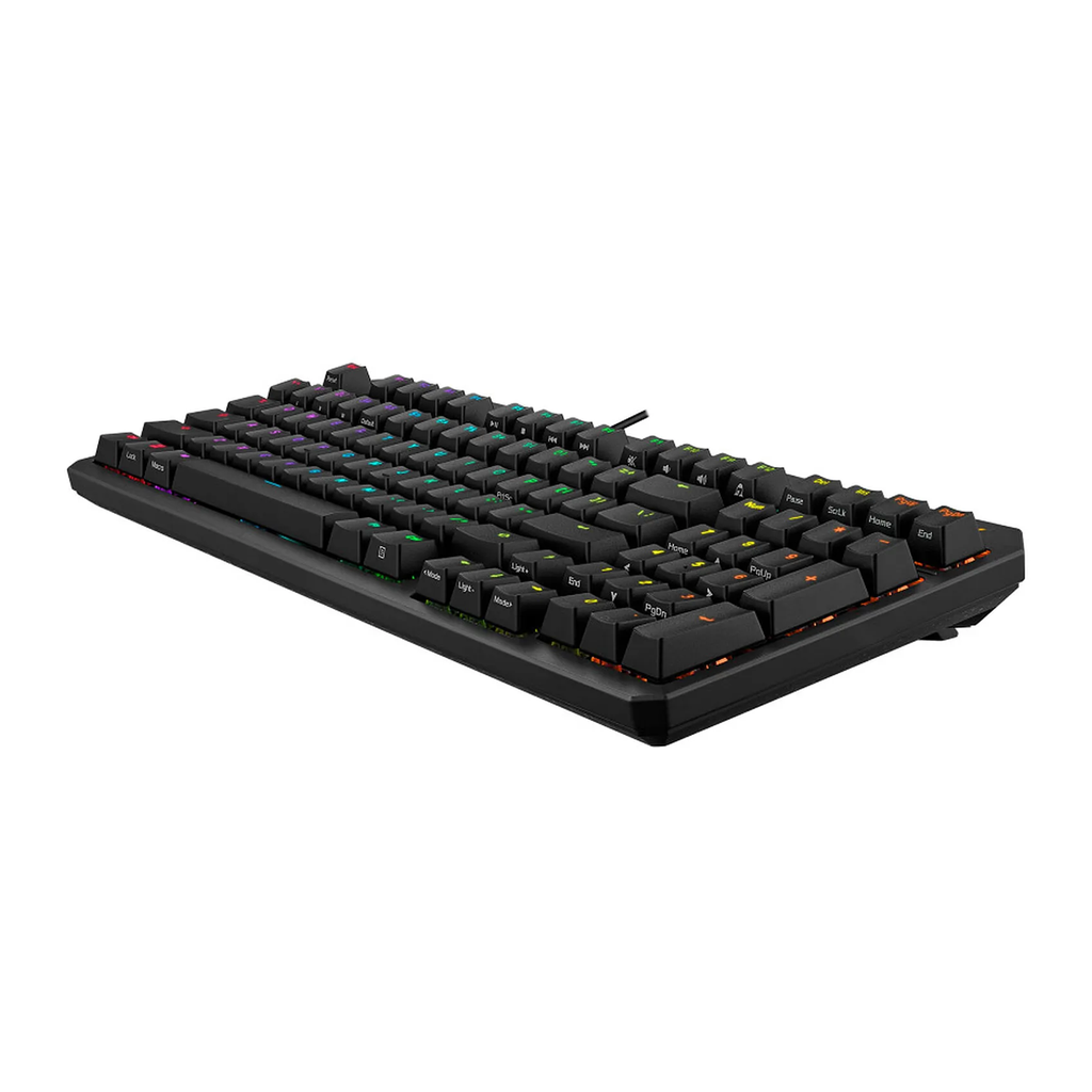 Asus Tuf K3 Gen II Wired Gaming Keyboard Red Switch Linear & Smooth (Arabic) - Black