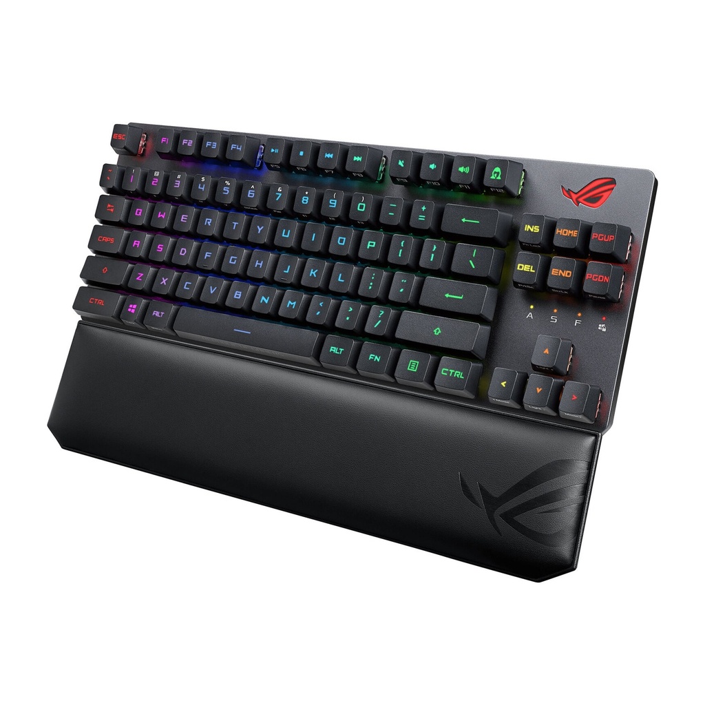 Asus X807 Rog Strix Scope RX TKL Wireless/Bluetooth/Wired Deluxe Optical Mechanical Gaming KeyBoard RX Red Switch