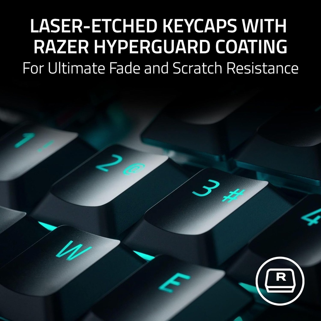 Razer DeathStalker V2 Wired Low Profile Optical Gaming Keyboard Linear Low Profile Optical Red Switch
