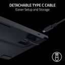 Razer DeathStalker V2 Wired Low Profile Optical Gaming Keyboard Linear Low Profile Optical Red Switch