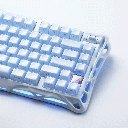 GravaStar Mercury K1 75% Wireless Mechanical Gaming Keyboard For Windows XP & Above/Mac_Special Edition - ICE Blue Special Edition