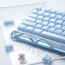 GravaStar Mercury K1 75% Wireless Mechanical Gaming Keyboard For Windows XP & Above/Mac_Special Edition - ICE Blue Special Edition
