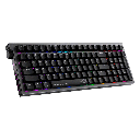 ASUS ROG Strix Morph 96 Wireless Mechanical Gaming Keyboard, Hot Swappable, ROG NX Snow V2 Switches, Tri Mode Connectivity 2.4GHz Bluetooth USB C, English-Arabic Layout, Gasket Mount Design | 90MP04IF-BKCA03
