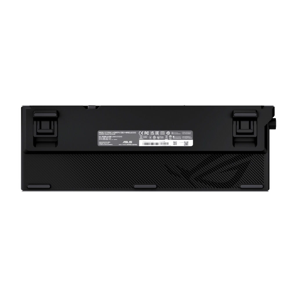 ASUS ROG Strix Morph 96 Wireless Mechanical Gaming Keyboard, Hot Swappable, ROG NX Snow V2 Switches, Tri Mode Connectivity 2.4GHz Bluetooth USB C, English-Arabic Layout, Gasket Mount Design | 90MP04IF-BKCA03