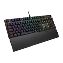Asus XA11 ROG Strix Scope II Full Size Gaming Keyboard with Pre-Lubed ROG NX Snow Switches, RGB Per keys, Wired USB-C Connectivity - Black | 90MP036A-BKUA01