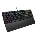 Asus XA11 Rog Strix Scope II Wired Optical Mechanical Gaming Keyboard RX Red Switch Linear & Swift - Black