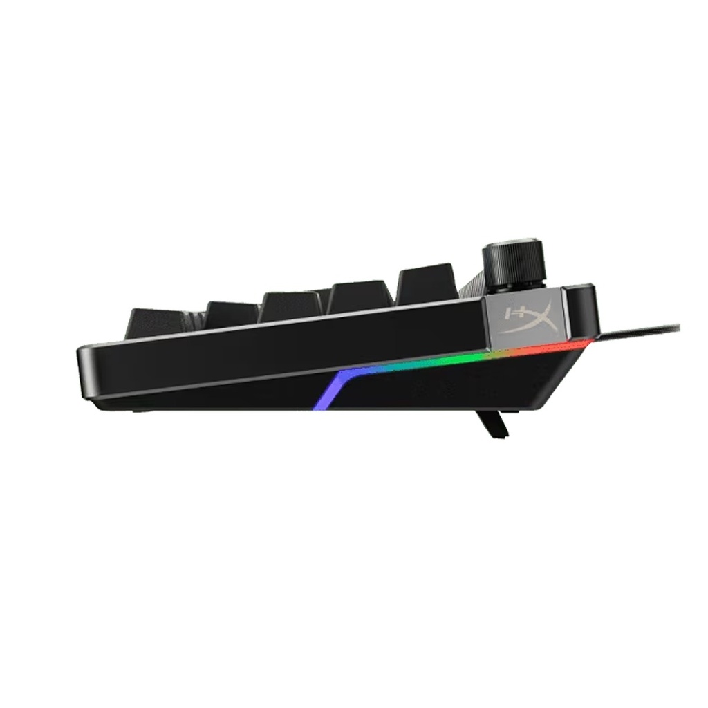 HyperX Alloy Rise 75% RGB Wired Gaming Keyboard Red Linear Switch (English/Arabic) For PC,PS5,PS4,Xbox Series X|S & Xbox One