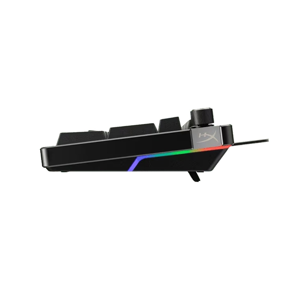 HyperX Alloy Rise RGB Wired Gaming Keyboard Red Linear Switch (English/Arabic) For PC,PS5,PS4,Xbox Series X|S & Xbox One