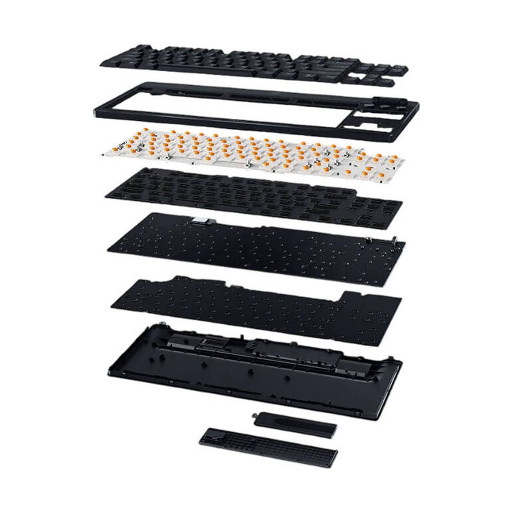 Razer BlackWidow V4 Low-profile HyperSpeed (Green Switch) - US Layout - Gaming Keyboard