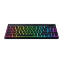 Razer Black Widow V4 Low-Profile Tenkeyless Hyper Speed US ,RGB Wireless Mechanical Gaming Keyboard Green Switch- Black