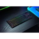 Razer Black Widow V4 Low-Profile Tenkeyless Hyper Speed US ,RGB Wireless Mechanical Gaming Keyboard Green Switch- Black