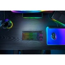 Razer Black Widow V4 Low-Profile Tenkeyless Hyper Speed US ,RGB Wireless Mechanical Gaming Keyboard Green Switch- Black