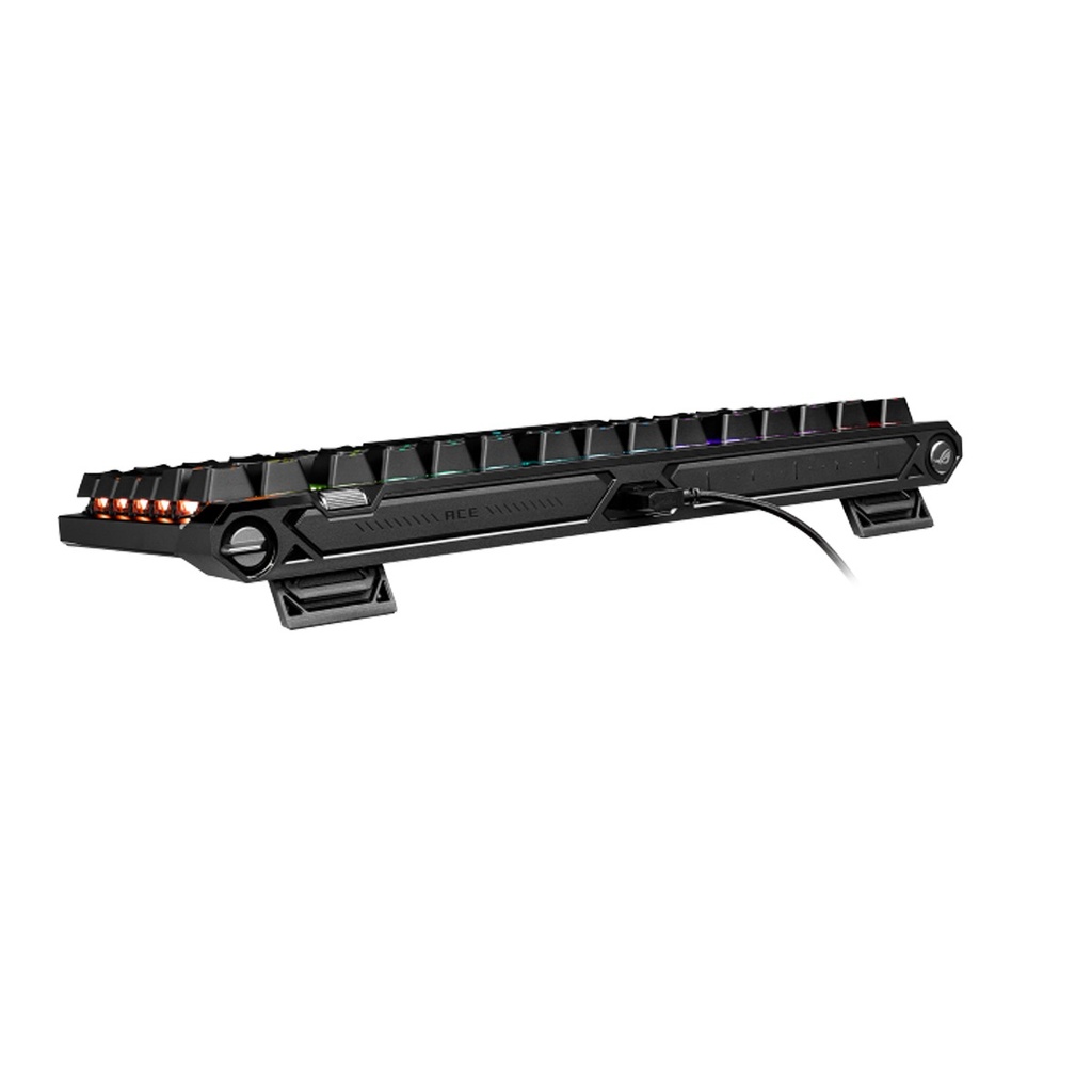 Asus M705 Rog Falchion Ace 75 HE 75% Wired Analog Gaming Keyboard HFX V2 Magnetic Switch Refined & Precise (Arabic) - Black