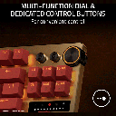 Razer Huntsman V3 Pro TKL Esports Counter-Strike 2 Edition Gaming Keyboard, Analog Optical Switches Snap Tap, Rapid Trigger, Adjustable Actuation, Media Keys, PBT Keycaps, Gold | RZ03-04982100-R3M1
