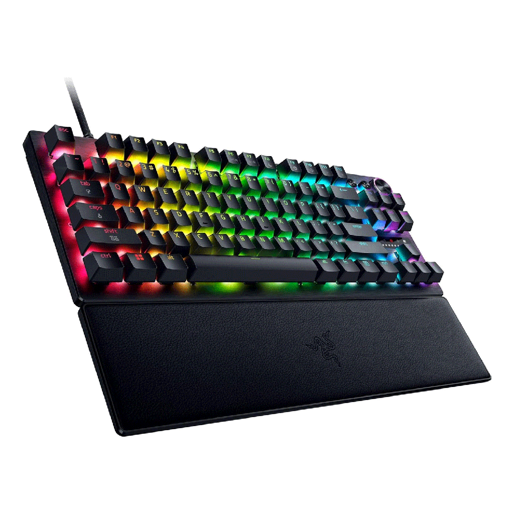 Razer Huntsman V3 Pro Tenkeyless 8KHz Esports Wired Gaming Keyboard Analog Optical Switch Gen-2 - Black