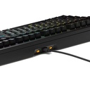 Glorious GMMK 3 100% Prebuilt Wired Mechanical Gaming Keyboard Lubed Linear Mechanical Switch-Black (US Layout)