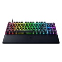 Razer Huntsman V3 Pro TKL Esports Gaming Keyboard, Analog Optical Switches, Razer Snap Tap, Rapid Trigger, Adjustable Actuation, Media Keys & Dial, Doubleshot PBT Keycaps, Wrist Rest, Black | RZ03-04980200-R3U1