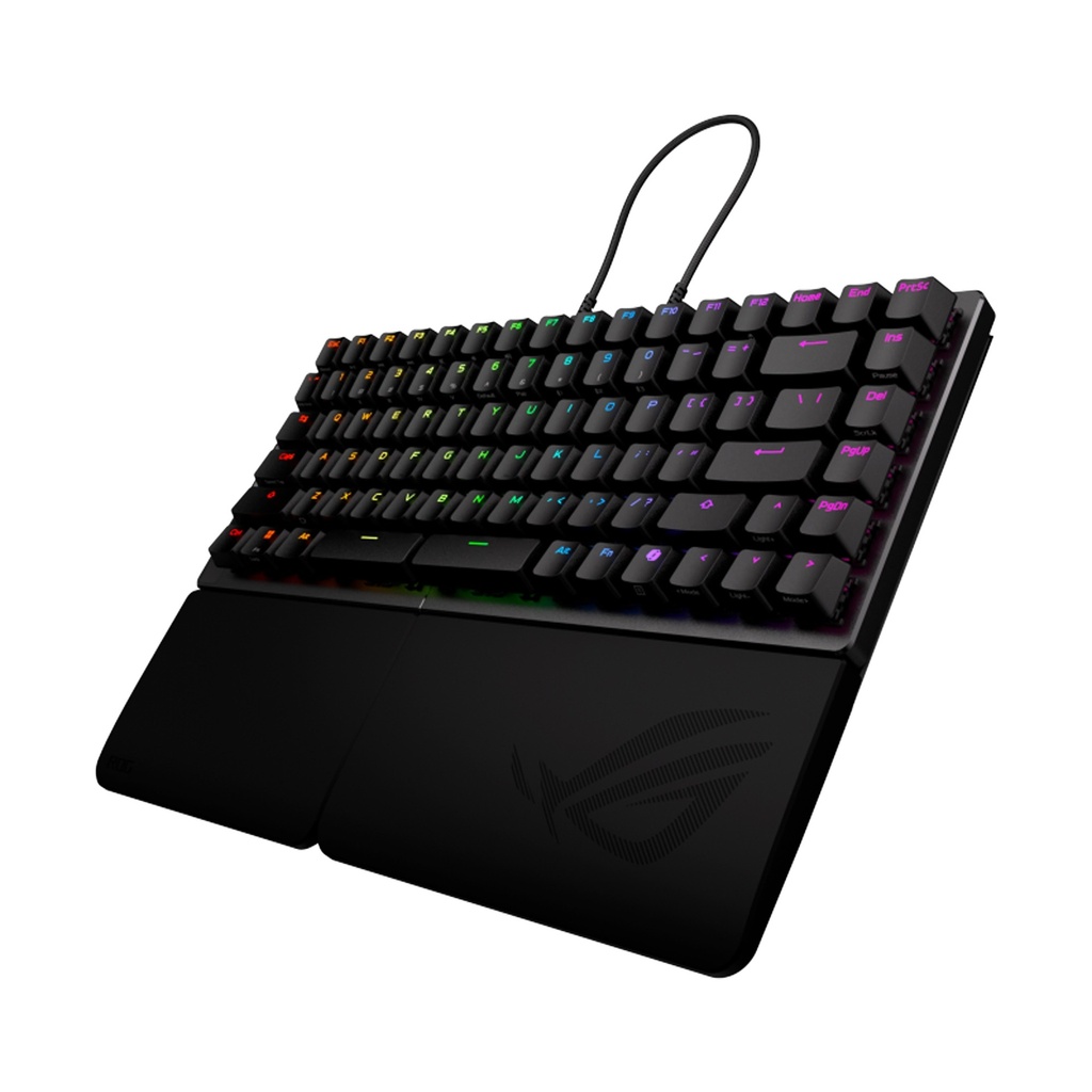Asus M703 Rog Falcata 75% Tri-Mode Connectivity Wireless Gaming Keyboard HFX V2 Magnetic Switch Refined & Precise (Arabic) - Black