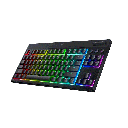 Razer BlackWidow V4 TKL HyperSpeed Wireless/Bluetooth/Wired Chroma RGB Gaming Keyboard, Yellow Linear Switches,Up to 980 Hrs Battery Life, Black | RZ03-05450100-R3M1