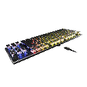 Turtle Beach Vulcan TKL Wired Mechanical Gaming Keyboard, AIMO RGB Lighting, Linear TITAN Switches, Aluminum Top Plate, Detachable USB-C Cable, Black | TBK-2001-01-US