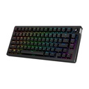 HyperX Alloy Rise 75% Wireless/Bluetooth Gaming Keyboard Red Linear Switch (English/Arabic) For PC,PS5,PS4,Xbox Series X|S & Xbox One