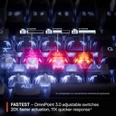 SteelSeries Apex Pro Mini Adjustable Switches With Rapid Trigger + Rapid Tap OMNI Point 3.0 Switches - Black