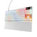 SteelSeries Apex Pro TKL Gen 3 Adjustable Switches With Rapid Trigger + Rapid Tap - White
