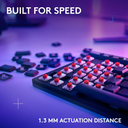 Logitech G515 TKL LIGHTSPEED Low-Profile Wireless Gaming Keyboard Tactile Switch - Black