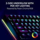Razer Black Widow V4 Pro 75% Wireless/Bluetooth 5.1 Hot-Swappable Gaming Keyboard OLED Display With Razer Command Dial - Black