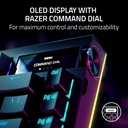 Razer Black Widow V4 Pro 75% Wireless/Bluetooth 5.1 Hot-Swappable Gaming Keyboard OLED Display With Razer Command Dial - Black