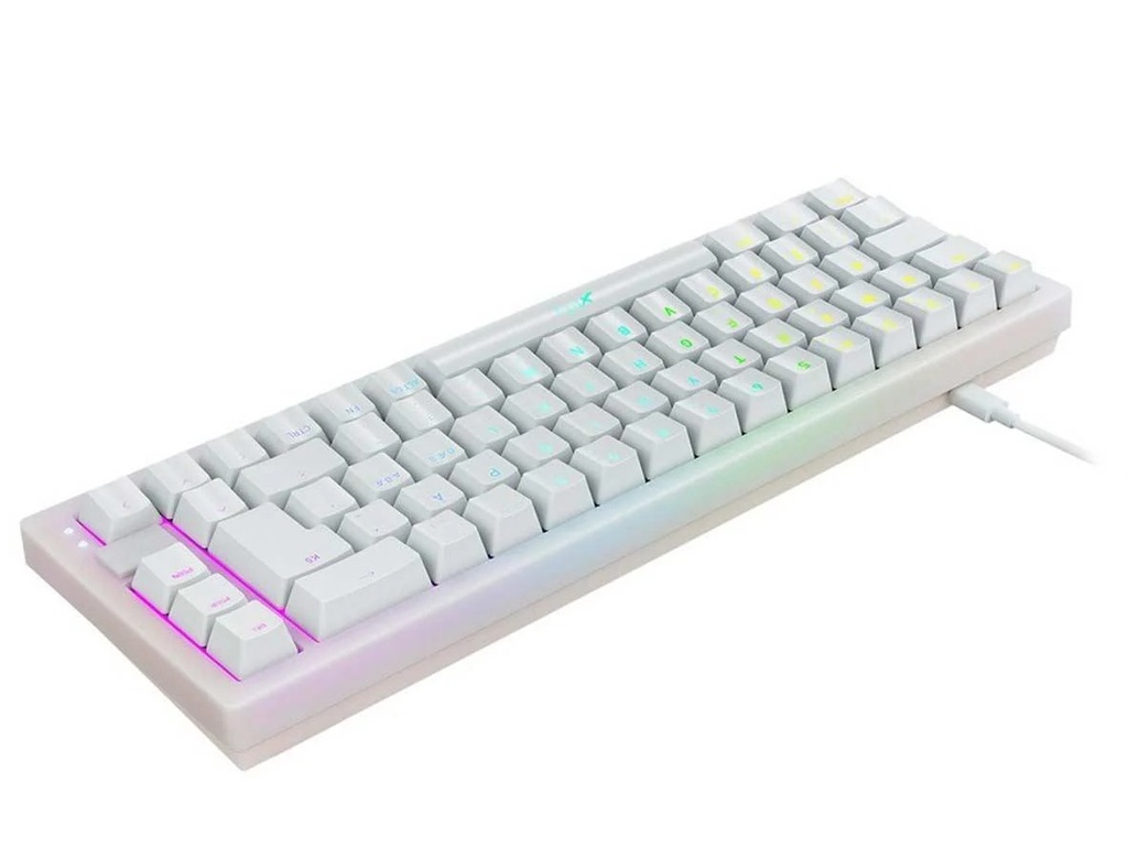 CHERRY XTRFY K5 COMPACT RGB Mechanical Gaming Keyboard - White