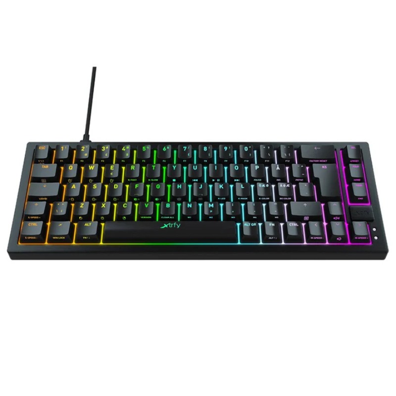 CHERRY XTRFY K5 COMPACT RGB Mechanical Gaming Keyboard - Black