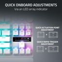 Razer HuntsMan V3 Pro Tenkeyless Analog Optical Esports Keyboard Analog Optical Switches Gen 2 - White