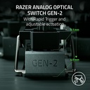 Razer HuntsMan V3 Pro Tenkeyless Analog Optical Esports Keyboard Analog Optical Switches Gen 2 - White