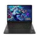 HP Omen(16-AM0030NE) Gaming Laptop, Intel Core i7-14650HX, 16GB D5 RAM, 512GB SSD NVMe, RTX 5070 8GB VGA, 16" 2K IPS 165Hz Display, RGB Keyboard, Windows 11 Pro (License), Shadow Black + HyperX Cloud Mini Wireless Gaming Headset 7G8F1AA