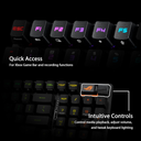 Asus X902 Rog Strix Scope II 96 RX Wireless Optical Mechanical Gaming Keyboard Rog RX Blue Switch Clicky And Speedy (Arabic) - White