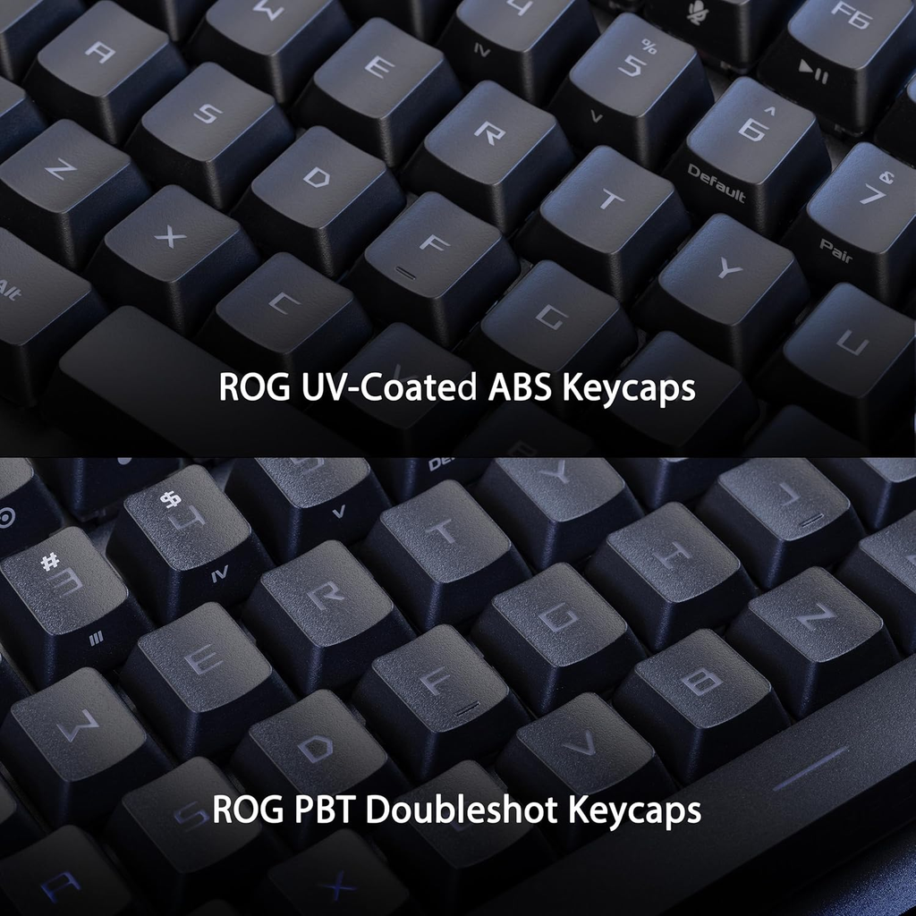 Asus X902 Rog Strix Scope II 96 RX Wireless Optical Mechanical Gaming Keyboard Rog RX Blue Switch Clicky And Speedy (Arabic) - White