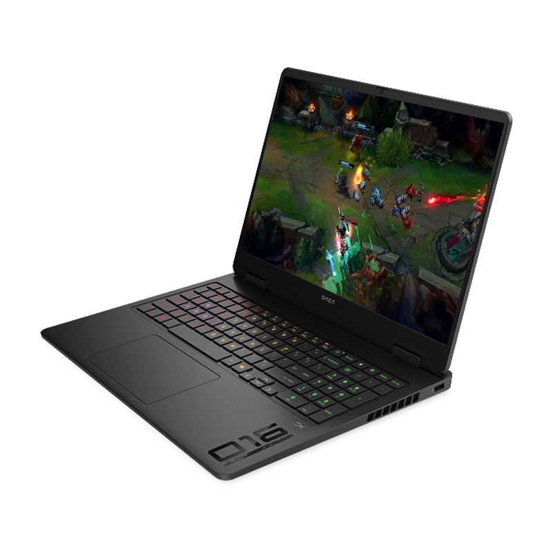 HP Omen(16-AM0030NE) Gaming Laptop, Intel Core i7-14650HX, 16GB D5 RAM, 512GB SSD NVMe, RTX 5070 8GB VGA, 16" 2K IPS 165Hz Display, RGB Keyboard, Windows 11 Pro (License), Shadow Black + HyperX Cloud Mini Wireless Gaming Headset 7G8F1AA