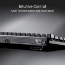Asus M605 Rog Falchion Ace HFX 65% Wired Analog Gaming Keyboard Magnetic Switch Linear And Speedy (Arabic) - Black