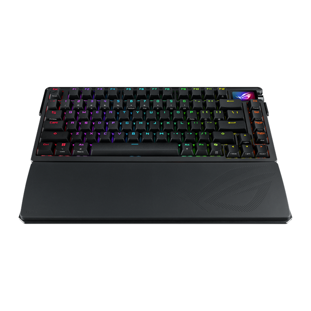 Asus M702 Rog Azoth Extreme 75% Wireless/Bluetooth Mechanical Gaming Keyboard Rog NX Snow Switches Refined Linear (Arabic) - Black
