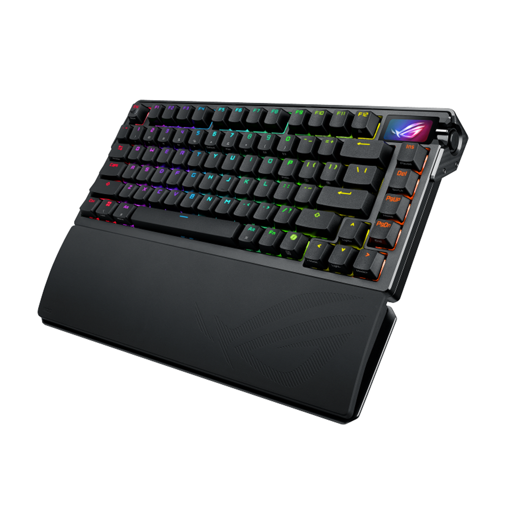 Asus M702 Rog Azoth Extreme 75% Wireless/Bluetooth Mechanical Gaming Keyboard Rog NX Snow Switches Refined Linear (Arabic) - Black