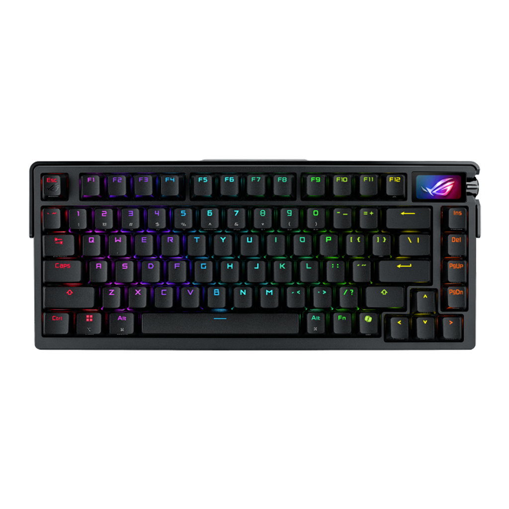 Asus M702 Rog Azoth Extreme 75% Wireless/Bluetooth Mechanical Gaming Keyboard Rog NX Snow Switches Refined Linear (Arabic) - Black