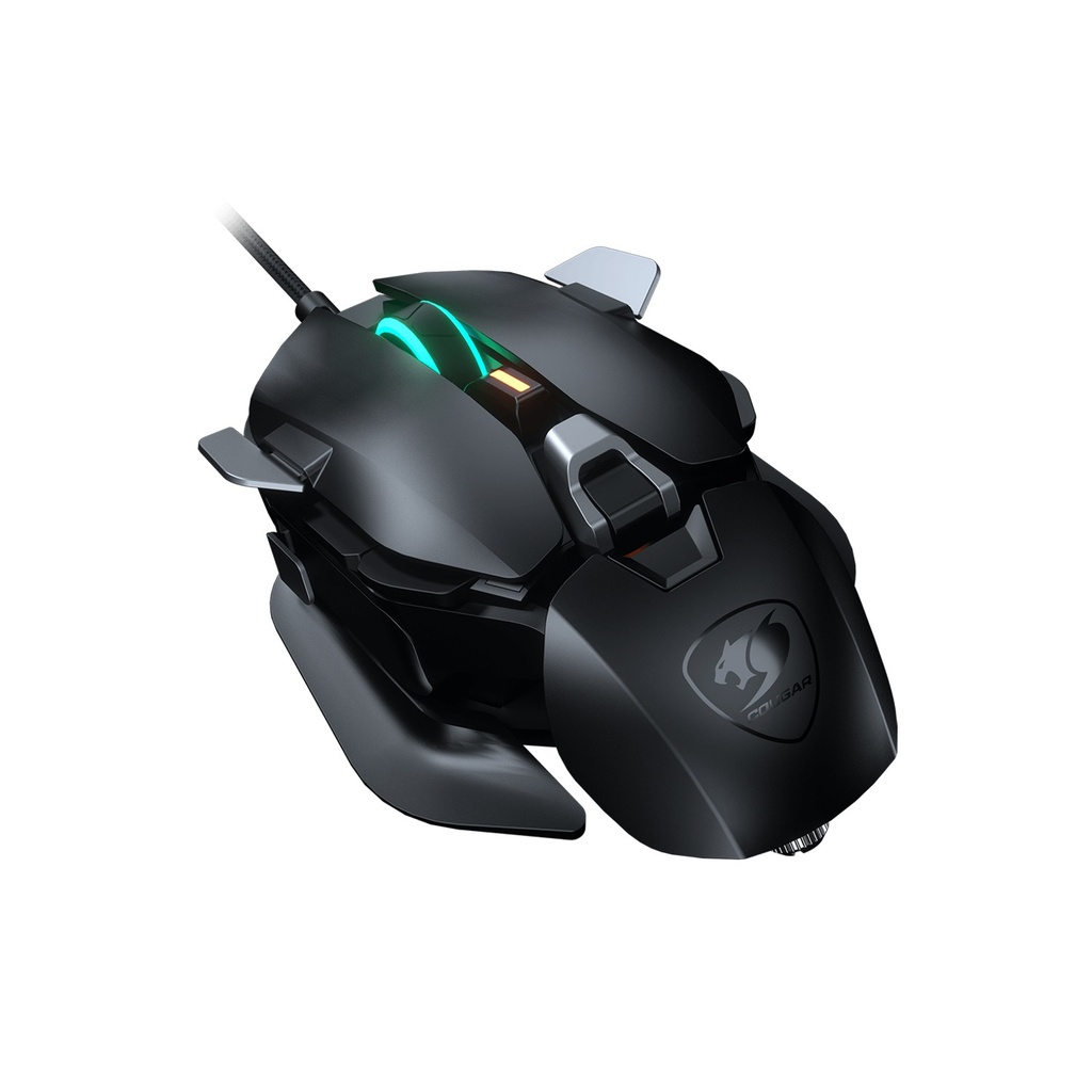 Cougar Dual Blader Fully Customiable Ambidextrous Ergonomics 16000 DPi Gaming Mouse - Black